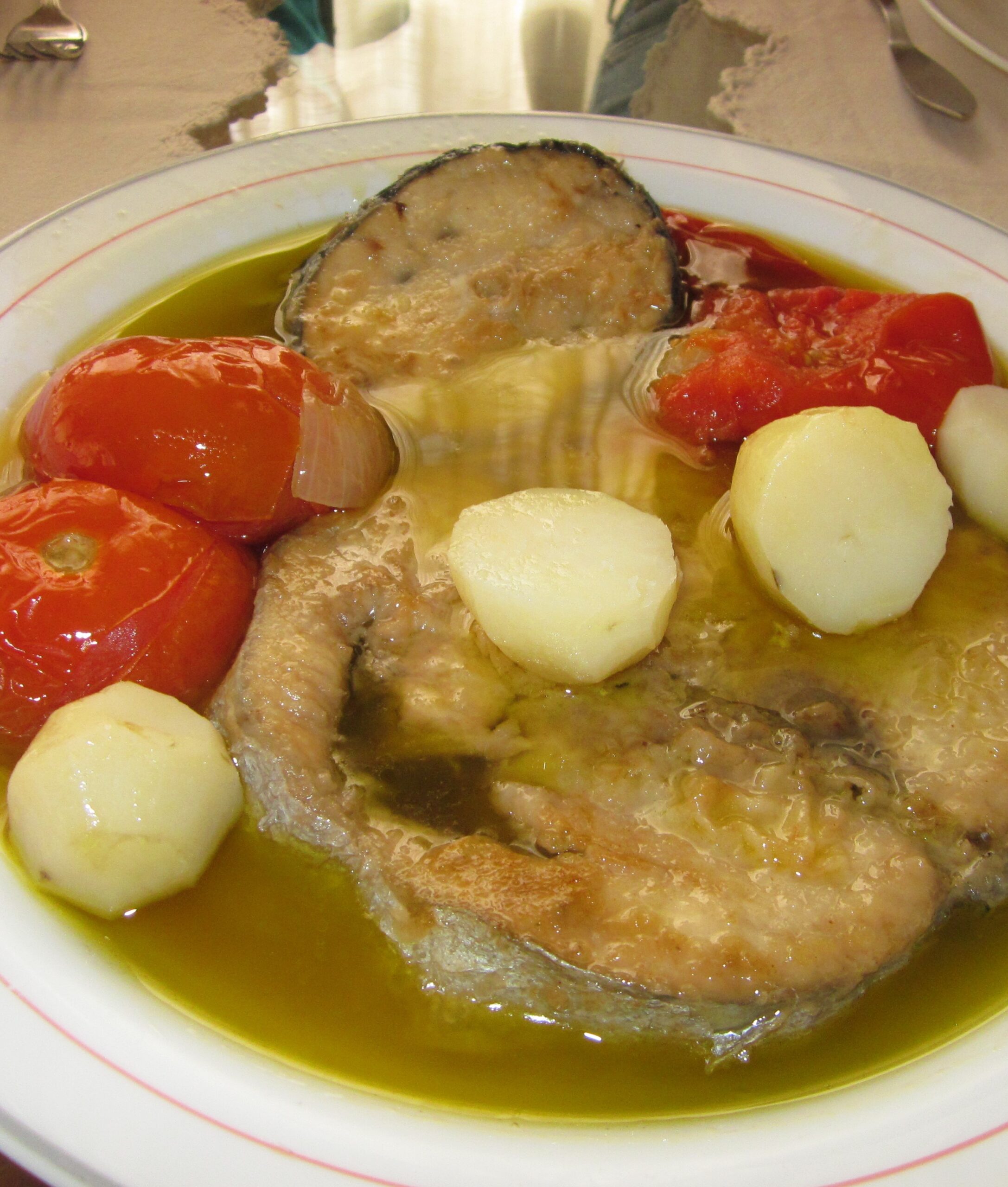 Bacalao con leche