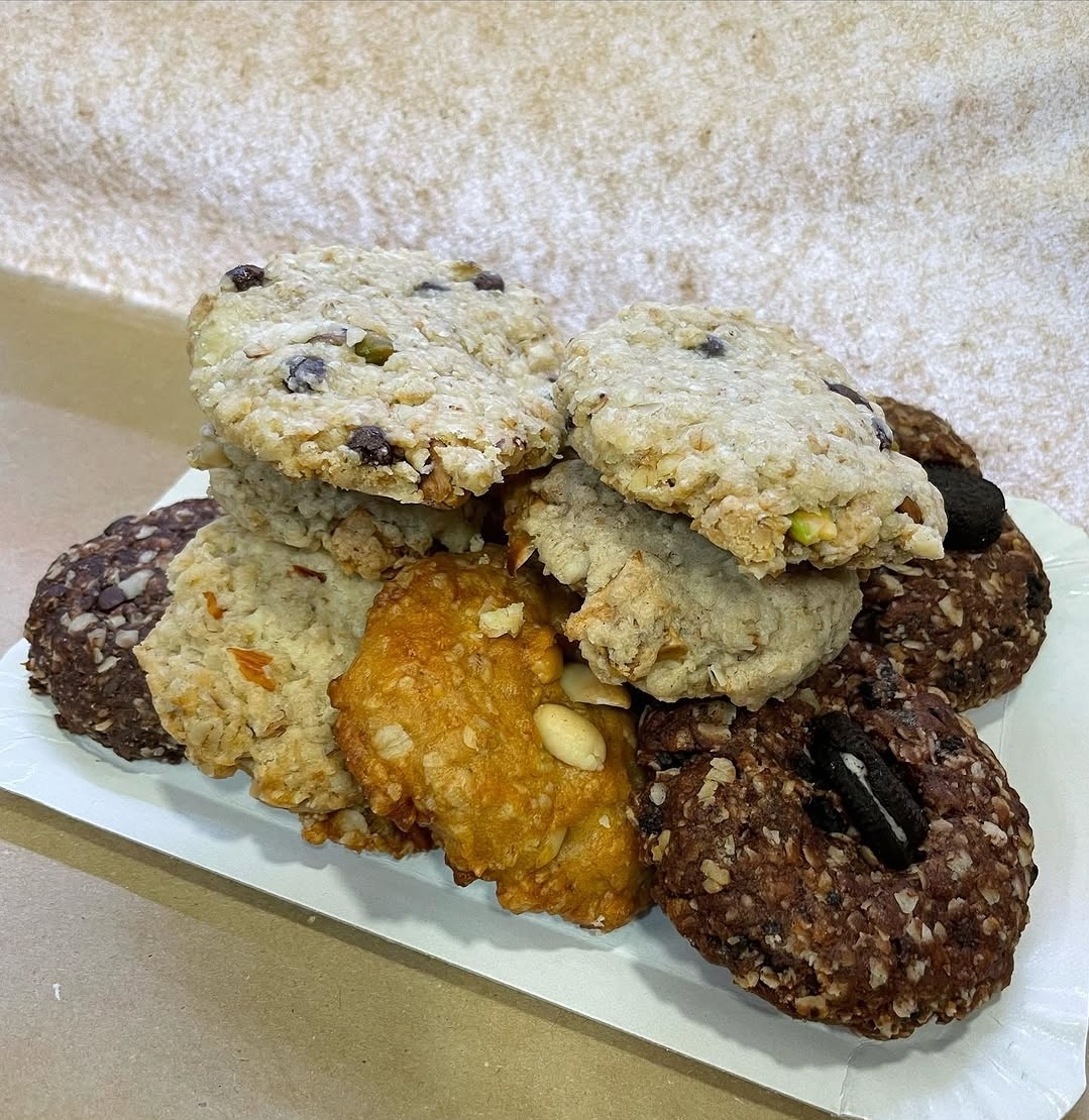 Galletas de avena con chips de chocolate