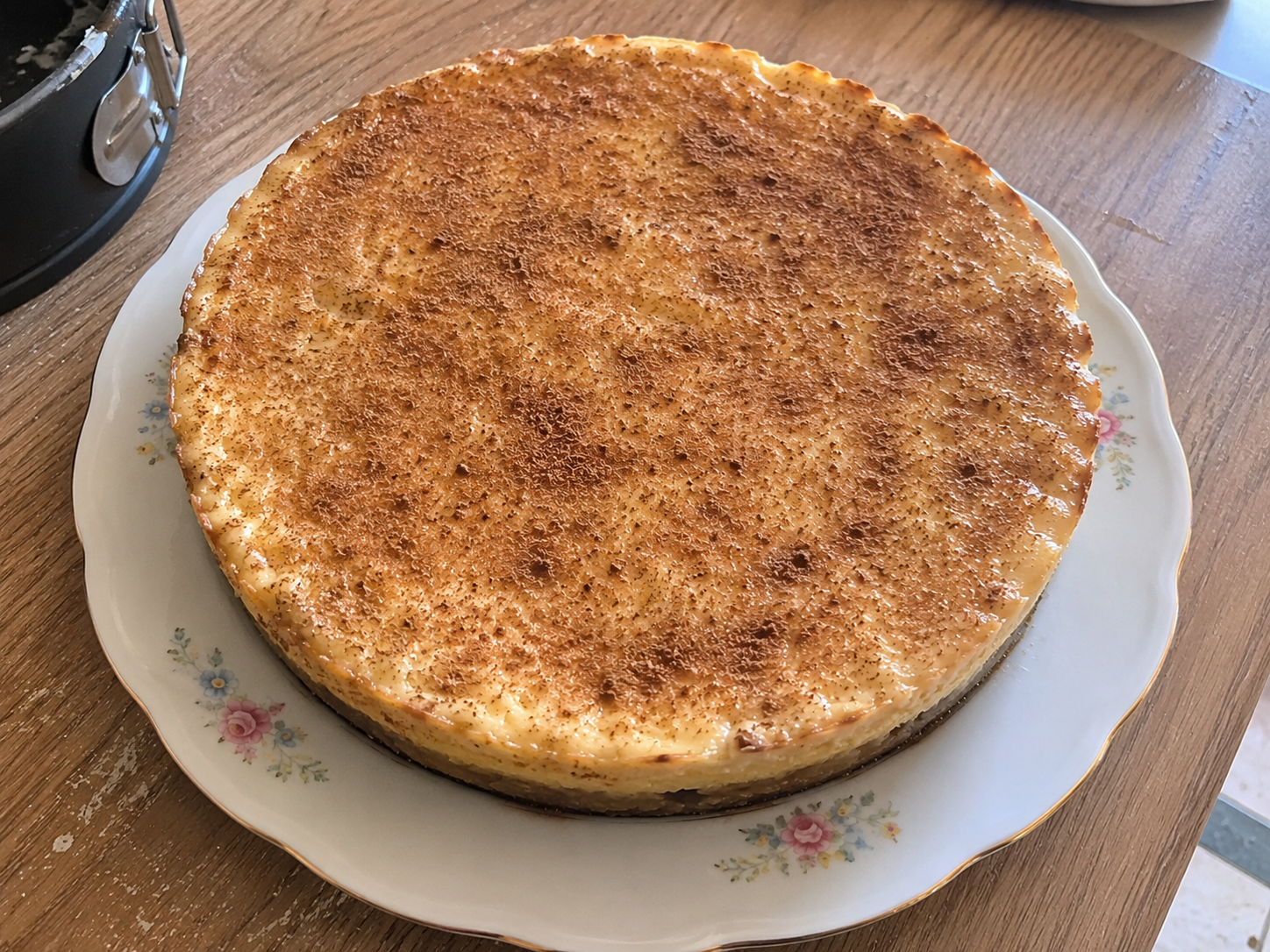 La tarta de arroz con leche de la abuela Carmen