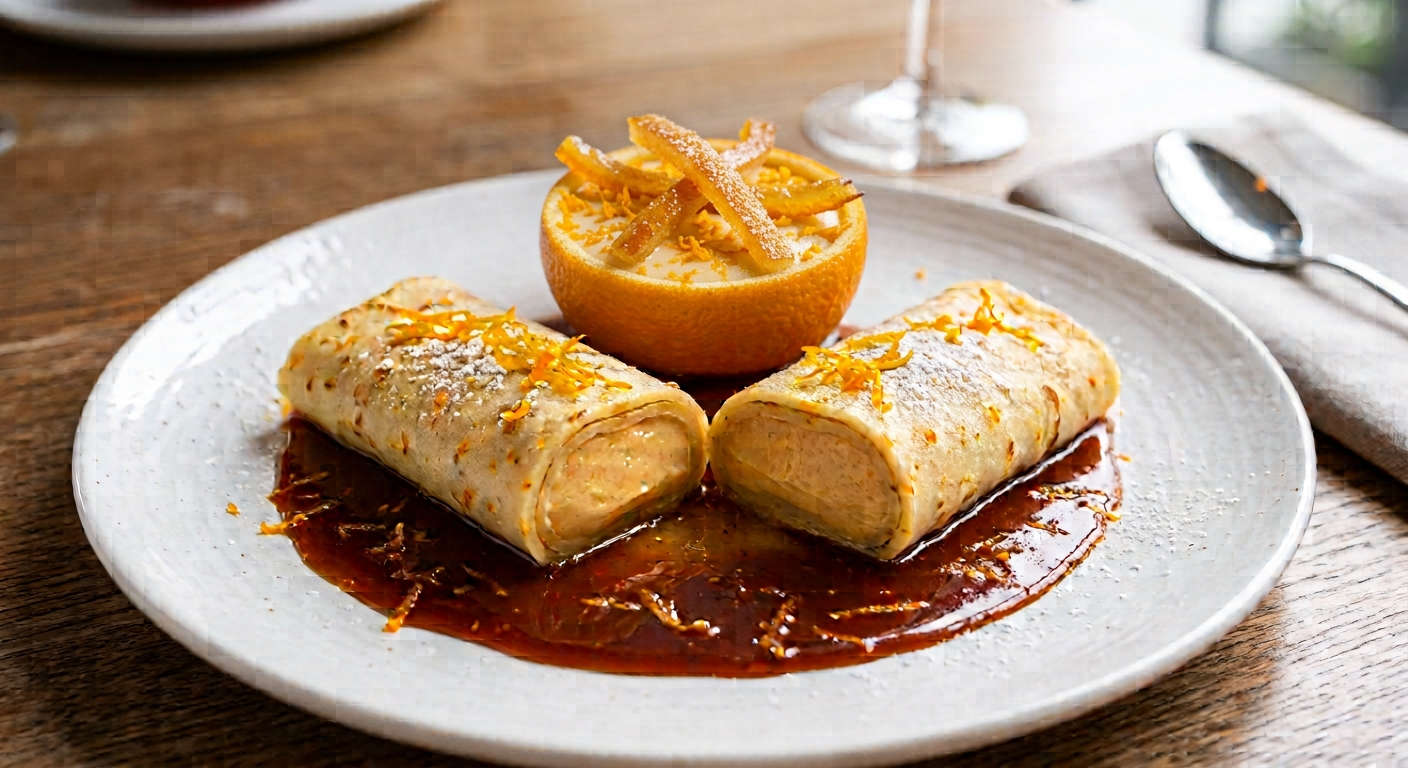 Delicia de Filloa Gourmet Cítrica a la Naranja