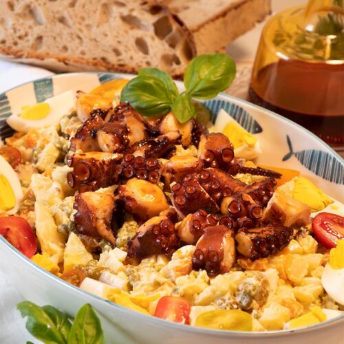 Ensaladilla de pulpo. Mayonesa MÁS LIGERA 1 Imagen57