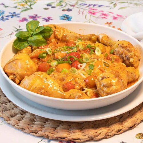 Pollo en salsa cremosa con cherrys 1 Imagen9