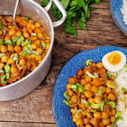 curry de garbanzos con verduras 5