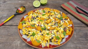 ensalada de bacalao con vinagreta de mango 2