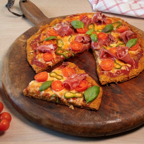 pizza de boniato