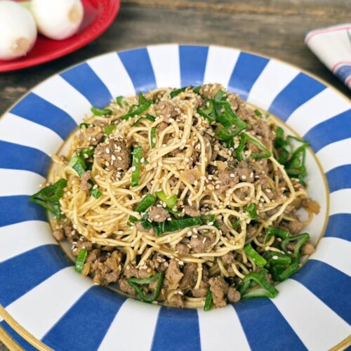 fideos chinos con ternera 9