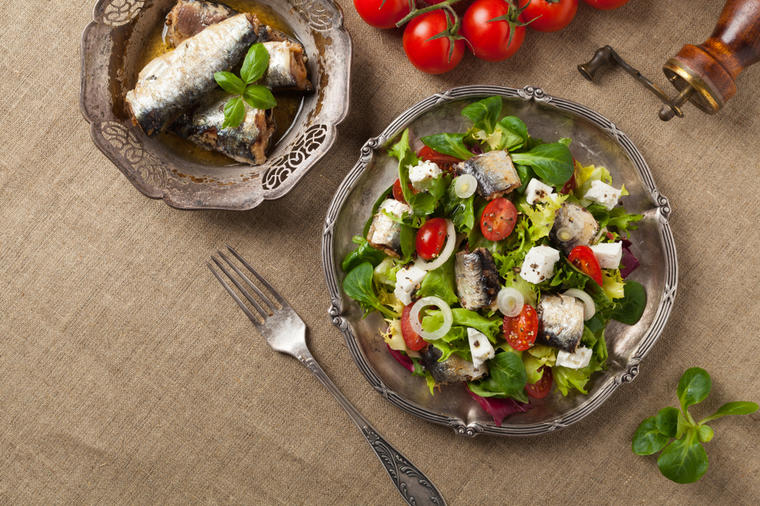 ensalada de sardinas