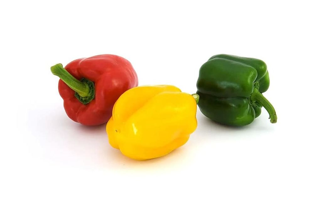 Beneficios del pimiento según su color