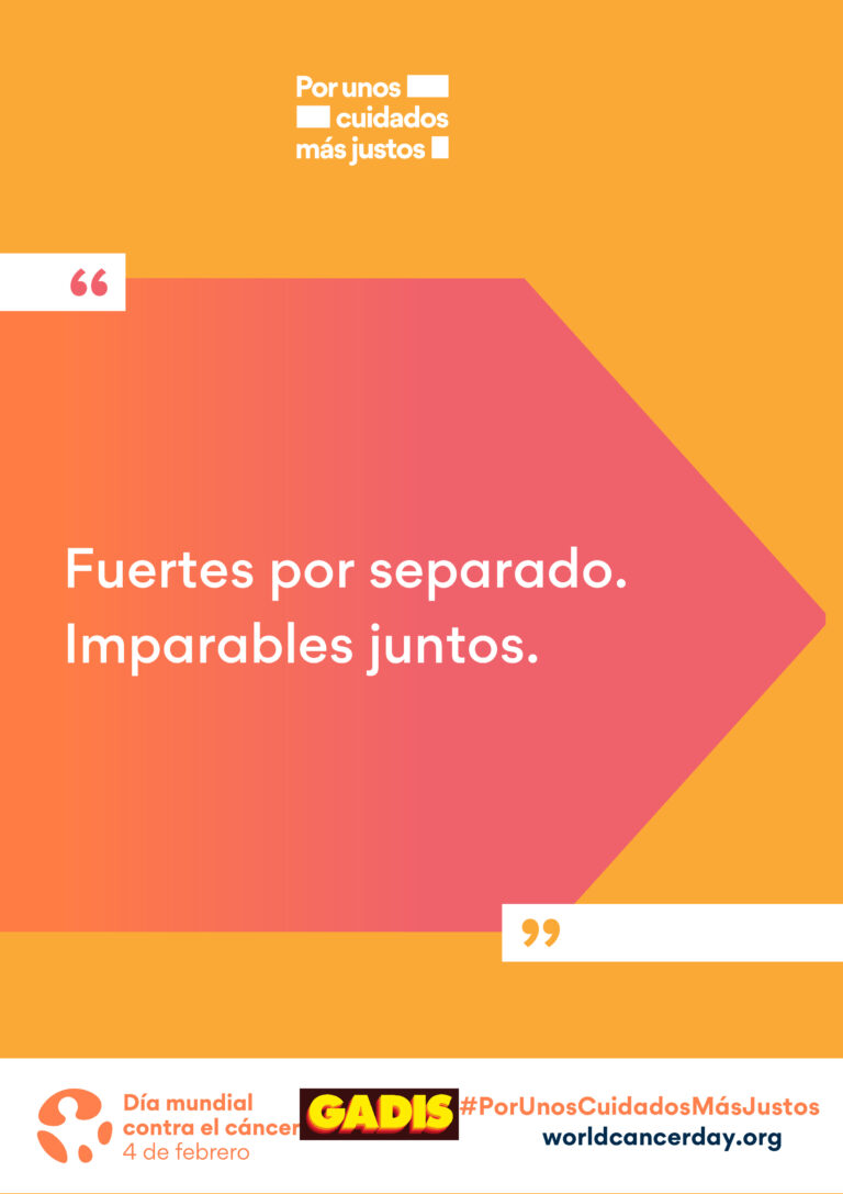 Gadis y su compromiso con la sociedad: Día Mundial contra el Cáncer