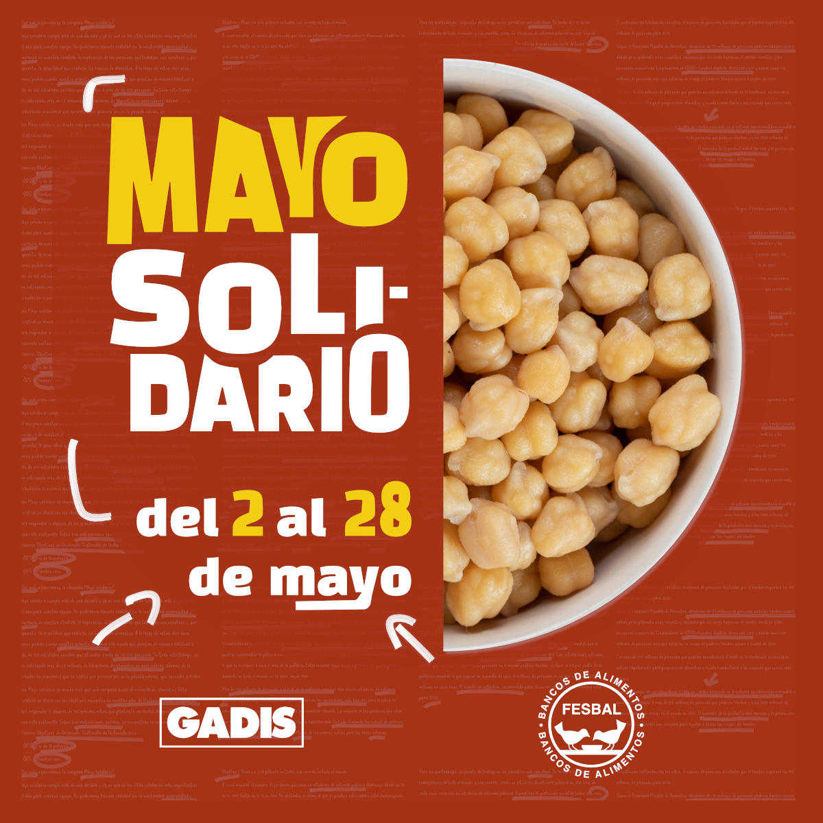 Maio solidario