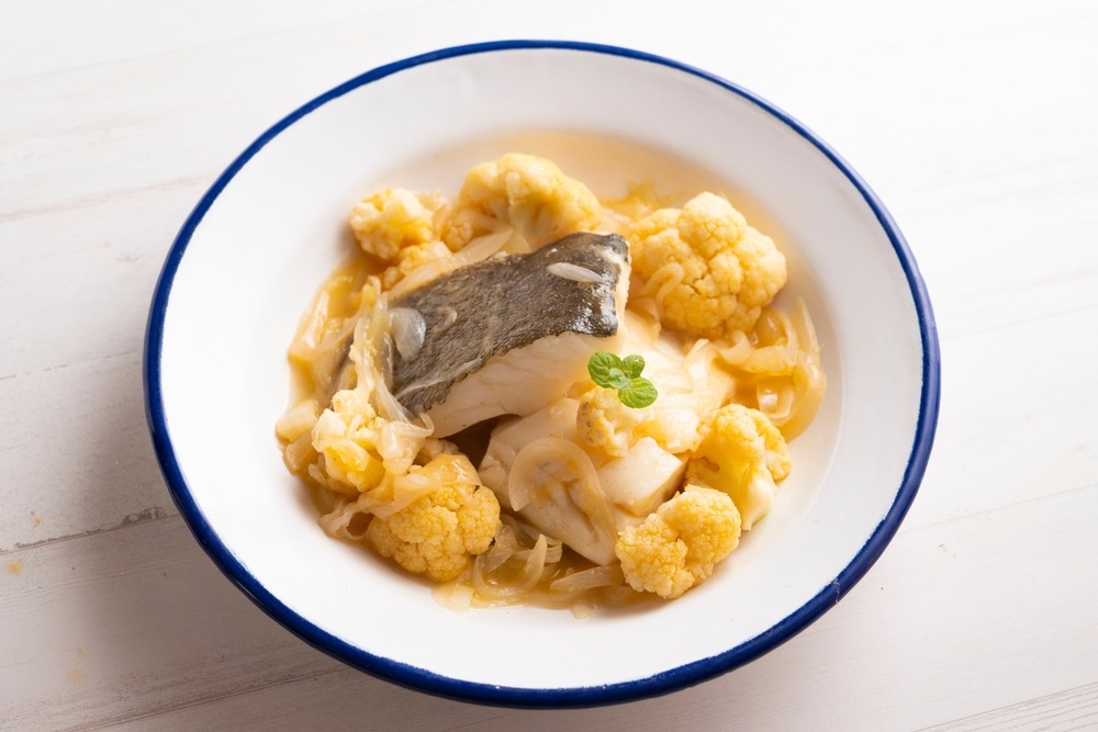 receta de bacalao con coliflor