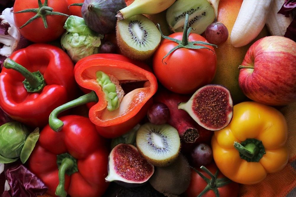 Alimentos con vitamina C frutas, verduras y no cítricos