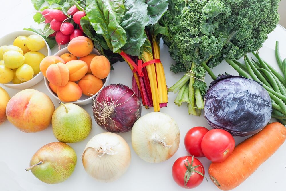 Verduras y frutas de temporada en septiembre