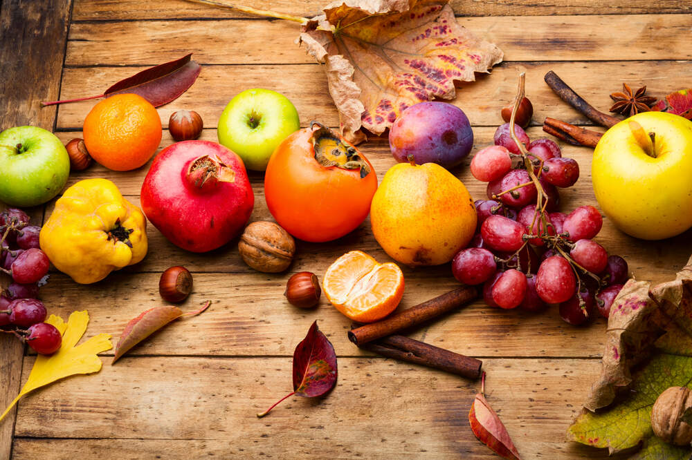 frutas y verduras de temporada